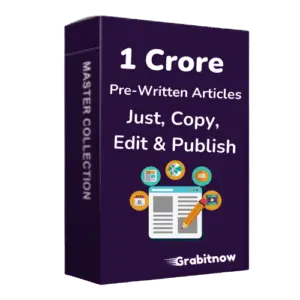 1 Crore Pre-Written Articles Bundle