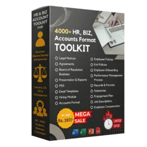 4000+ HR, BIZ, ACCOUNTS FORMAT TOOLKIT
